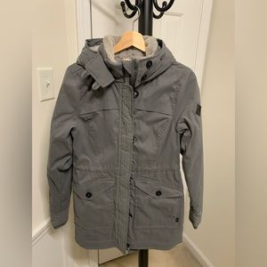 Hollister Winter Jacket with removable hood -S